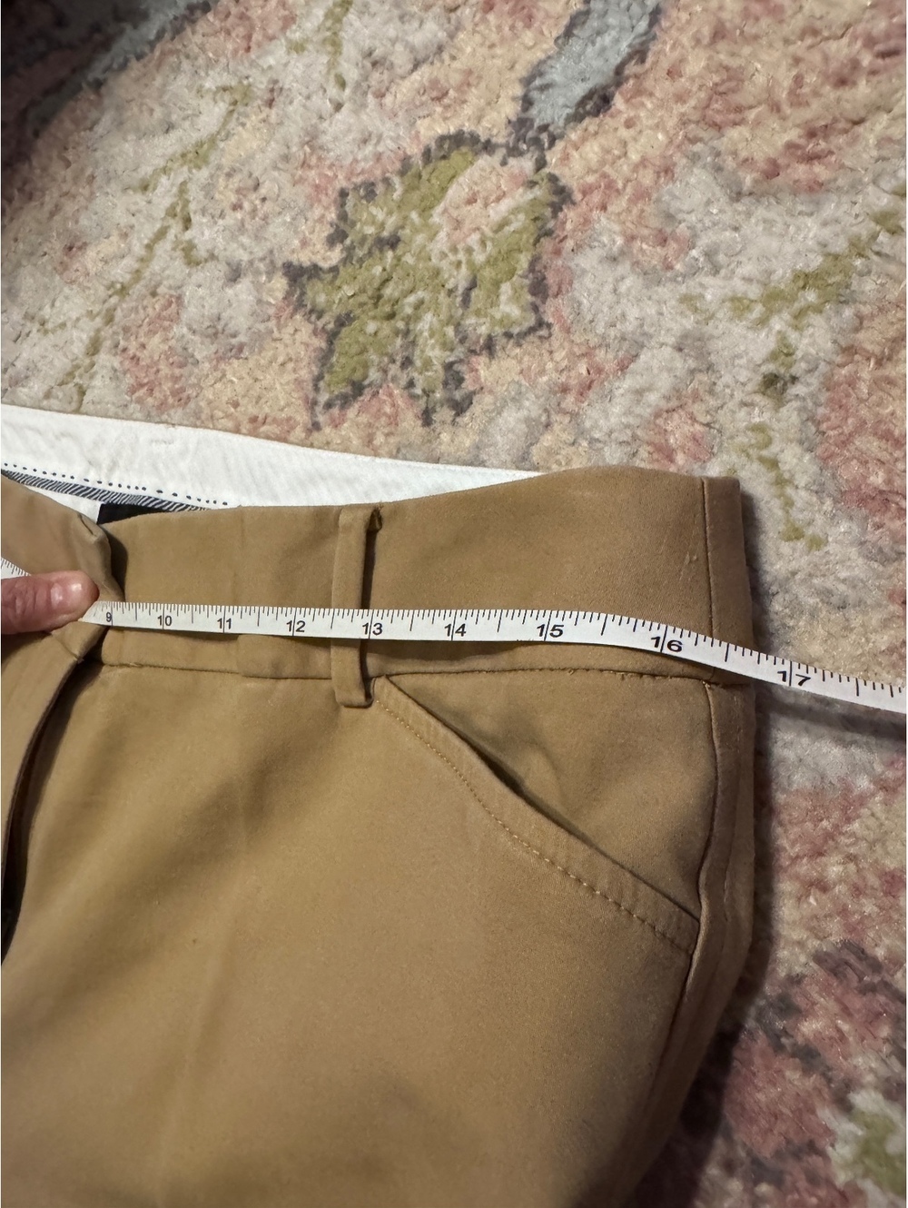 Talbots petite khaki dress pants slacks - Picture 6 of 9